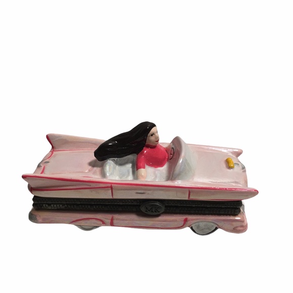 Vtg Trinket Box Mary Kay Pink Cadillac collectible award You’re a Star! - Picture 12 of 14